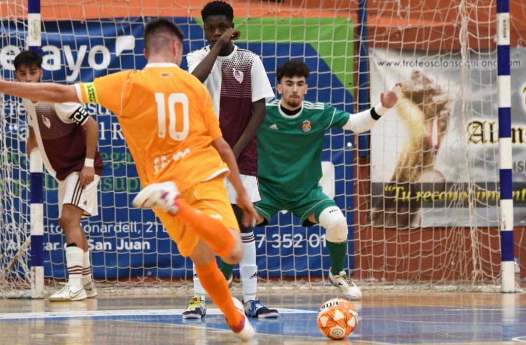 Rafa García en el CNSA sub 19 con Castilla-La Mancha